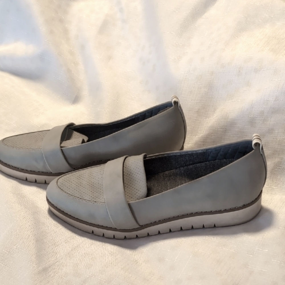 Dr. Scholl's Gray Loafers